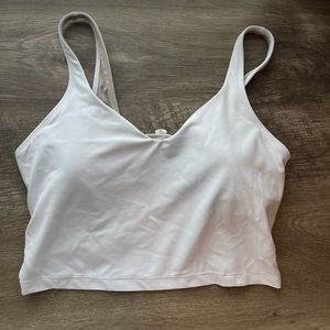 White Lululemon Align tank size 10